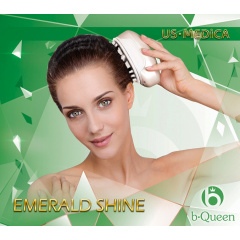 Прибор для массажа головы US MEDICA Emerald Shine Розовый Киев