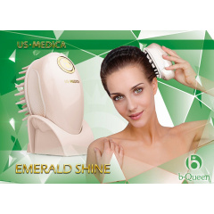 Прибор для массажа головы US MEDICA Emerald Shine Розовый Киев