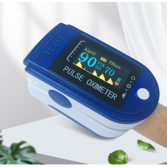 Пульсоксиметр на палец Pulse Oximeter LK-88 Оксиметр электронный Пульсомер измеритель кослорода в крови ЛК-88