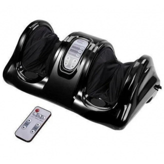 Универсальный электромассажер для ног и стоп Shiatsu Foot Massager Черный