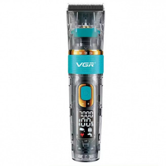 Машинка для стрижки волос VGR V-695 LED-дисплей аккумуляторная 10W Grey
