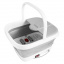 Массажер-ванночка для ног RIAS Footbath Massager RF-368Z складная 5L White-Grey (3_04549) Ужгород