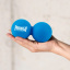 Массажный двойной мяч PowerPlay PP-4355 Silicone Lacrosse Peanut Ball 6.3х12.6 см Синий Мукачево