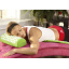 Коврик массажно-акупунктурный Life style Acupressure Mat and Pillow Set с подушкой 64 х 40 см Зелёный Львів