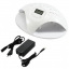 Гибридная маникюрная лампа SUN 669 для двух рук одновременно UV+LED 48W White Хмельник