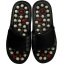 Массажные рефлекторные тапочки RIAS Foot Reflex Black (3_02922) Слов'янськ