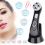 Ультразвуковой массажер для лица Black Owl RF + EMS + Фототерапия с эффектом лифтинга и подтяжки кожи Черный (232) Житомир