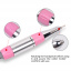 Фрезер-машинка для маникюра и педикюра с педалью Beauty nail 9-1 DM-208 коррекции искусственных ногтей 6 насадок 25 т об/мин Розовая Гайсин