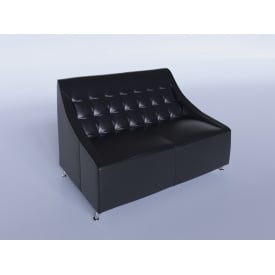 Диванчик Sentenzo Поліс двомісний 1400х880х820 мм кожзам