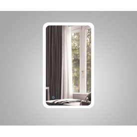 Дзеркало з підсвіткою прямокутне Tobi Sho Антігуа для ванної кімнати, спальні, передпокою, 800х1000 мм