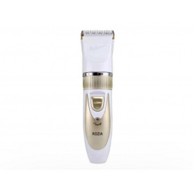 Беспроводная машинка для стрижки волос триммер аккумуляторный с керамическим ножом насадками и регулятором длинны Rozia HQ-2201