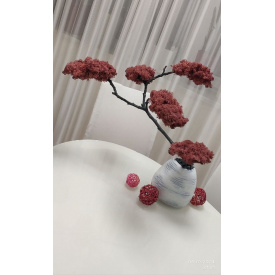 Вазон ручной работы с стабилизированным мхом