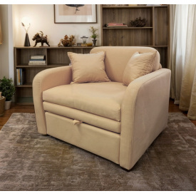 Диван малогабаритний Tobi Sho Юніор-1.1 м'який розкладний велюр Magic Bone, 1280х800х800 мм