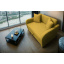 Диван малогабаритний Tobi Sho Юніор-1.1 м'який розкладний велюр Magic Amber, 1280х800х800 мм Вишгород