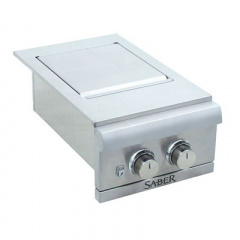 Вбудована бокова плита на 2 пальники Saber Dual BI Side Burner Київ