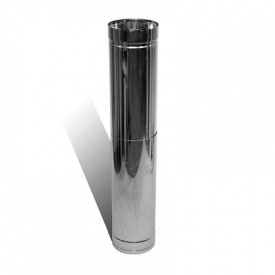 Труба-удлинитель Versia-Lux 0,5-1 м Ø 160/220 мм нерж/нерж 1/0,5 мм двустенный элемент