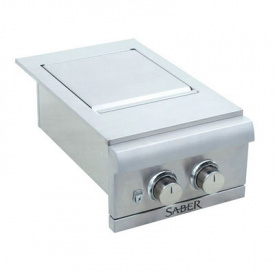 Вбудована бокова плита на 2 пальники Saber Dual BI Side Burner