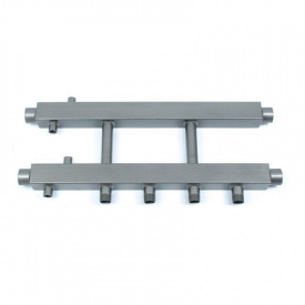 Колекторна балка Hidromix 2 виходи вниз до 75 кВт з утеплювачем