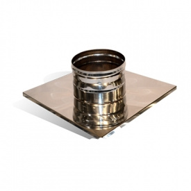 Закінчення на димохід Versia-Lux Ø 180 мм нержавіюча сталь 0,5 мм одностінний елемент