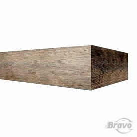 Балка для каміна Браво пряма лак