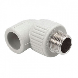 Кутник 90° Wavin Ekoplastik 25 мм х зовнішня різьба 1/2"