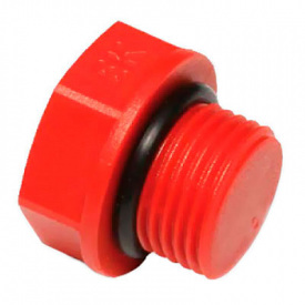Пробка коротка Wavin Ekoplastik зовнішня різьба 1/2"