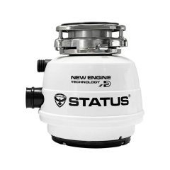 Измельчитель пищевых отходов STATUS NEXT 200 Compact 560 Вт 1050 мл под мойку, нержавеющая сталь Львов