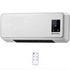 Тепловентилятор Domotec 2000 Вт 22м2 настенный, белый (MS-5962)