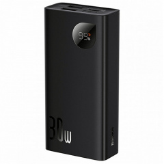 Повербанк Power Bank Baseus Adaman2 Digital Display Fast Charge 10000mAh 30W, 2*USB+Type-C, PD3.0, QC3.0, Black, Q40 Харьков