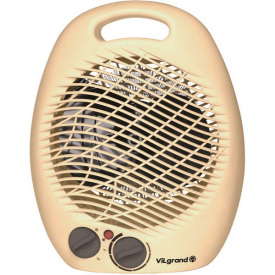 Тепловентилятор ViLgrand 2000 Вт 20м2 напольный, бежевый (VF2017_BEIGE)