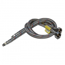 Шланг для смесителя Gross ВН M10х1/2″ короткий штуцер (0,6 м)