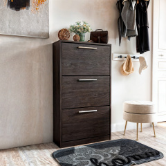 Тумба для взуття Tobi Sho Astrid ST-0021 у передпокій, 590х1200х280 мм Венге темний Бердичів