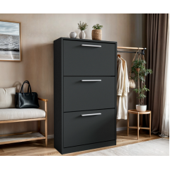 Тумба для взуття Tobi Sho Astrid ST-0021 у передпокій, 590х1200х280 Антрацит Хмельницький