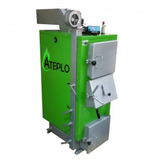 Котел длительного горения Ateplo LUX-1 14 кВт 140 м2 с автоматикой