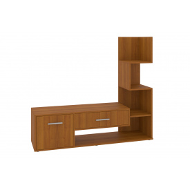 Тумба для TV Modulor (140х38х124 см, лісовий горіх)