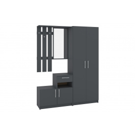 Набір у передпокій Altus-1 (антрацит, 150х38х191,6 см)