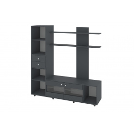 Набір у вітальню Laminox (160х40х167 см, антрацит)