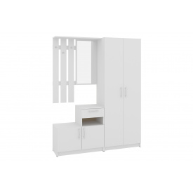 Набір у передпокій Altus-1 (білий, 150х38х191,6 см)