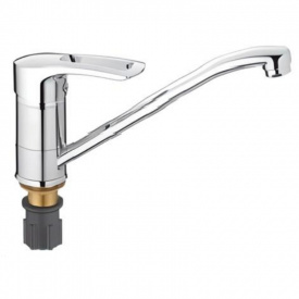 Смеситель для кухни Haiba Germes однорычажный, хром (chr-555)