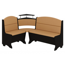 Кухонний куточок SnackSpot-1 (шкірзам, кава + венге, 150х110 см)