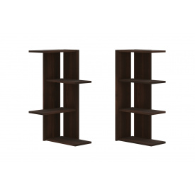 Полиця настінна Verto (41х23,5х83 см, горіх)