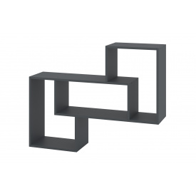 Полиця настінна Deco (103,2х25х81,4 см, антрацит)