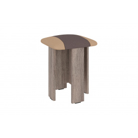Табурет BiteBoutique (коричневий + кава premium + трюфель, 35х35х45 см)