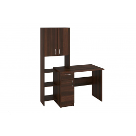 Стіл письмовий Clasico (130х60х75/166,5 см, горіх)