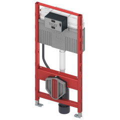 Инсталляция для унитаза TECE Base Tece 1120×500 с бачком 10 л, красная (9300302) Ізмаїл