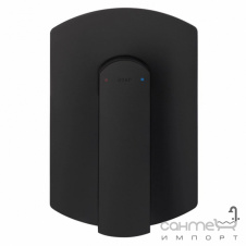 Смеситель для душа скрытого монтажа Qtap Slavonice QTSLA267BLM45903 матовый черный