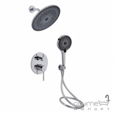 Душевая система скрытого монтажа Qtap Scorpio QTSCO113CRM45896 хром