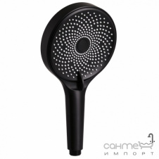 Ручной душ Qtap Rucni D 130 QTRUC125BLM45953 матовый черный, 3 режима