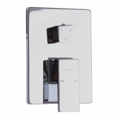 Смеситель для душа Globus Lux Smart GSM-305-00 встроенный, на три потребителя, хром Київ