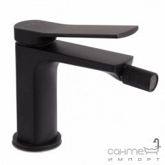 Смеситель для биде Qtap Slavonice QTSLA255BLM45922 матовый черный Мукачево
